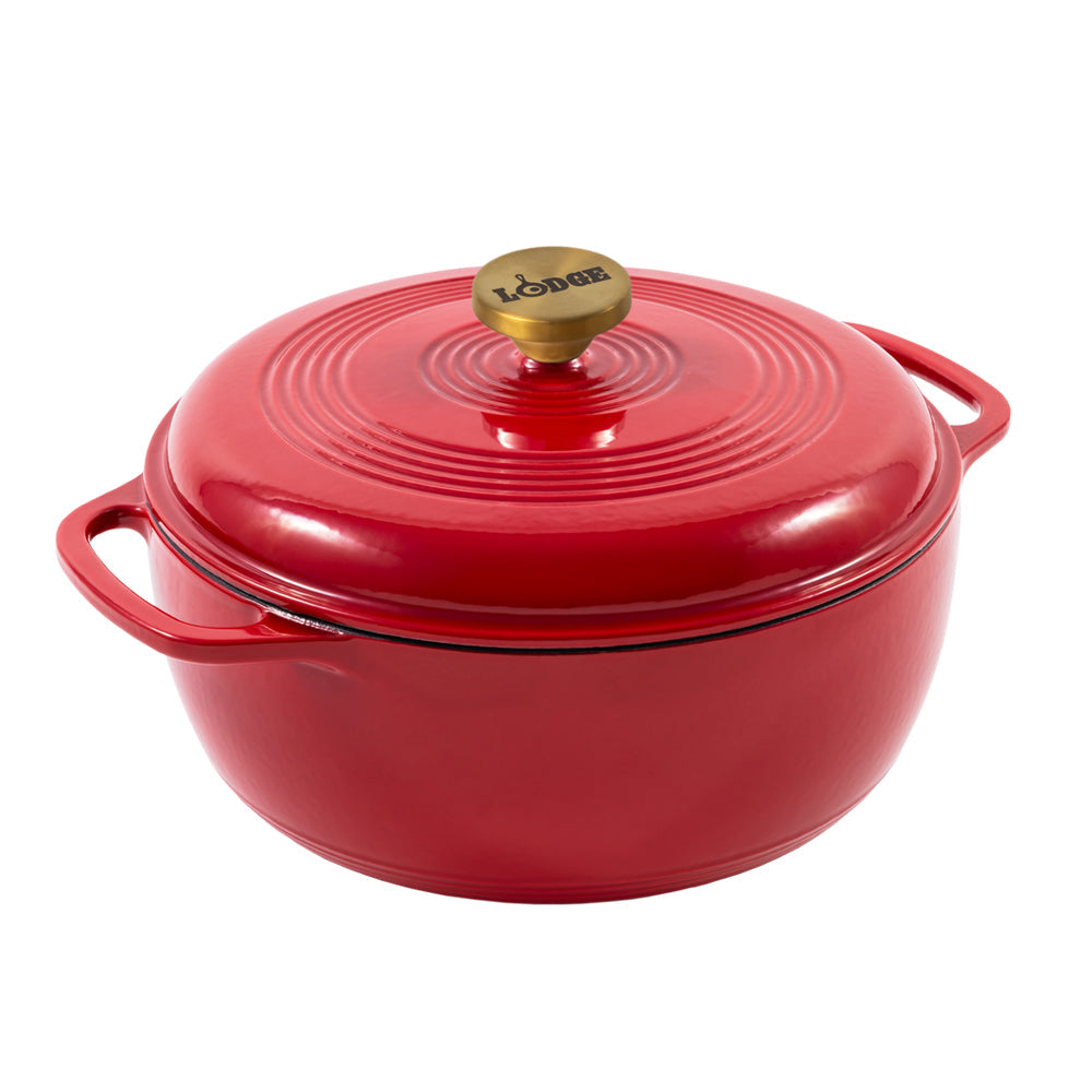 6 Quart Essential Enamel Dutch Oven | Versatile Cast Iron Cooking