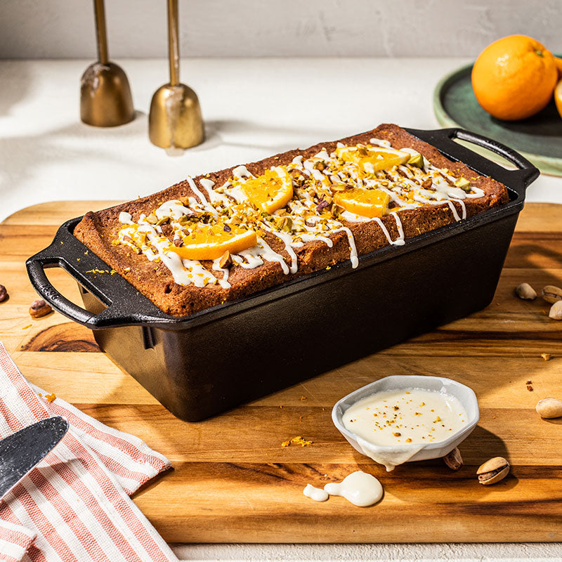 Seasoned Cast Iron Large Loaf Pan | Home Baking Essential