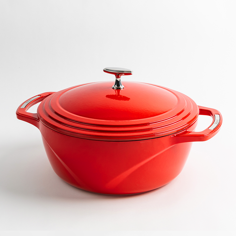 USA Enamel Cast Iron Dutch Oven | Versatile Cast Iron Cooking