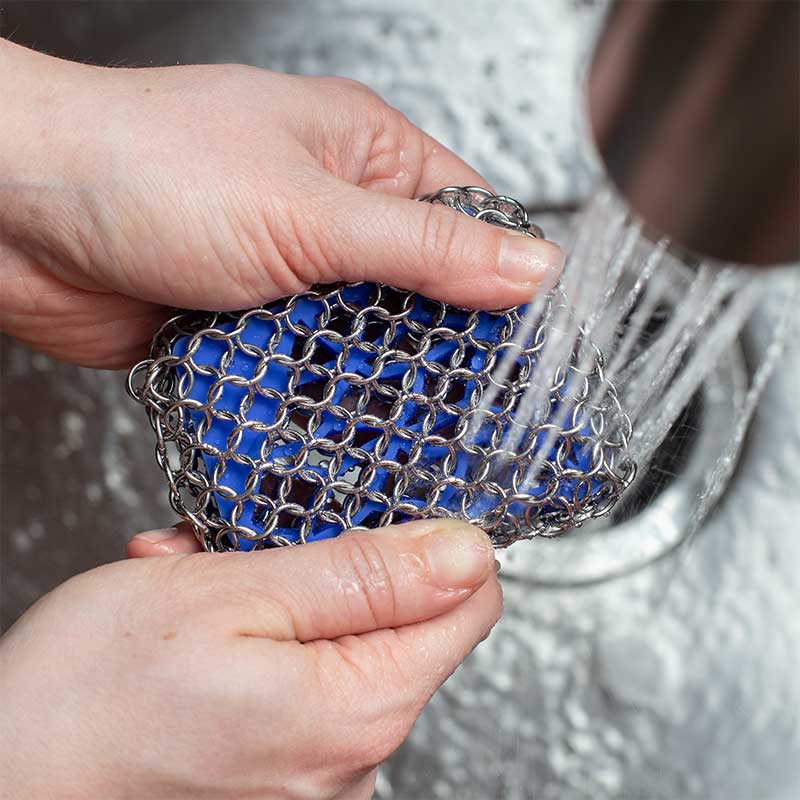 Chainmail Scrubbing Pad | Outdoor Cooking Essential