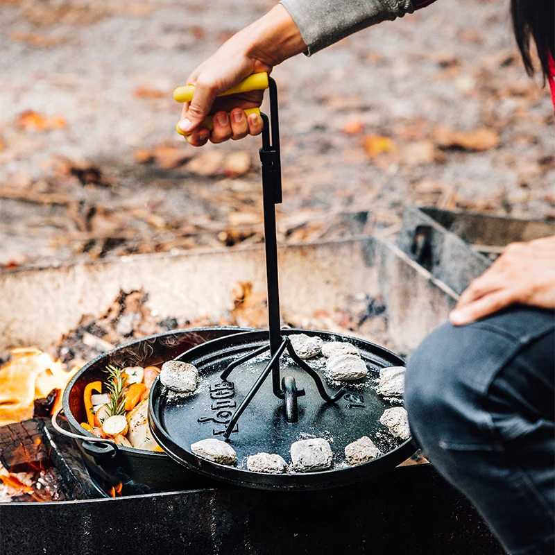 Deluxe Lid Lifter | Campfire Cooking Gear