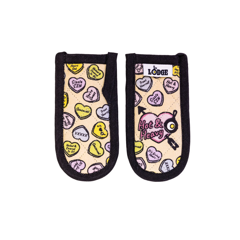 Conversation Heart Handle Holders, Set of Two | Kitchen Starter Bundle