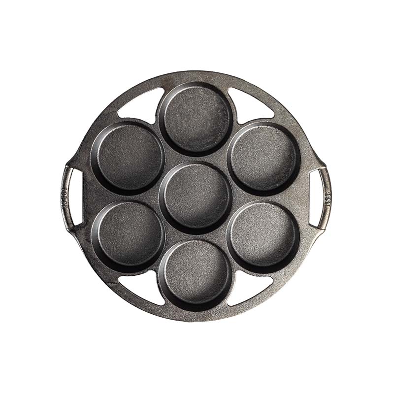Seasoned Cast Iron Mini Cake Pan | Kitchen Starter Bundle