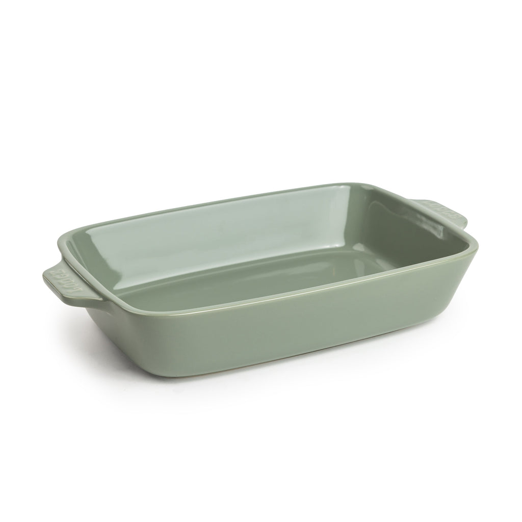 Medium Stoneware Casserole Dish, 11 x 7.5 Inch | Versatile Cast Iron Cooking