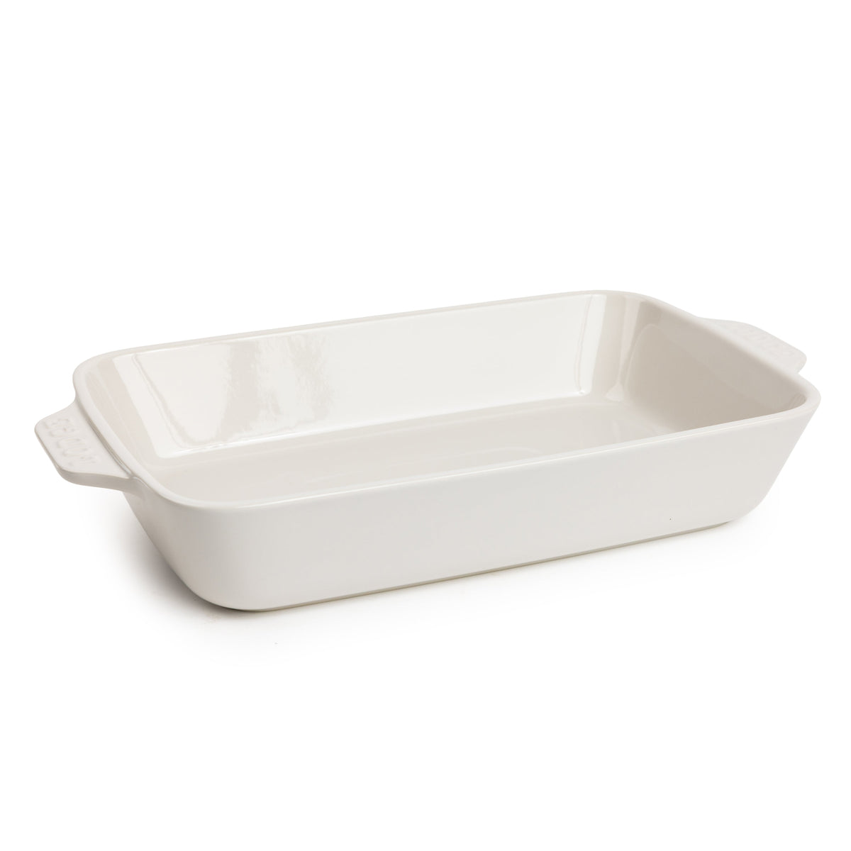 Large Stoneware Casserole Dish, 13 x 9 Inch | Versatile Cast Iron Cooking