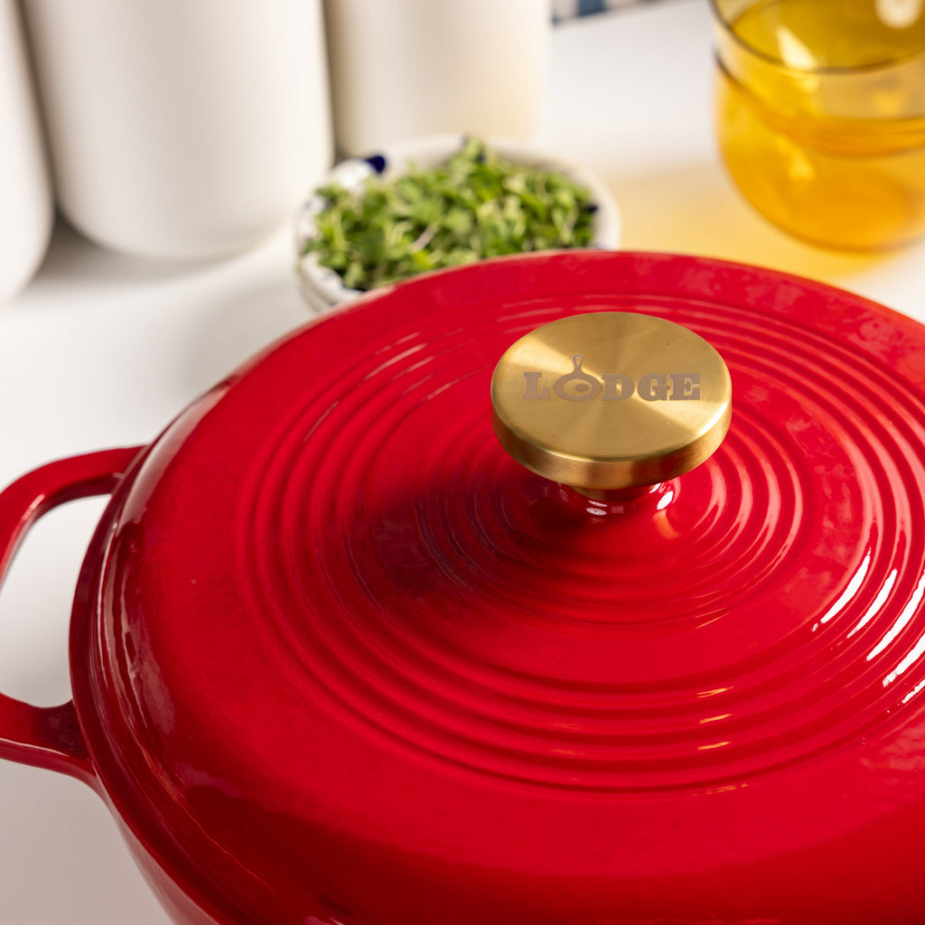 3 Quart Essential Enamel Dutch Oven | Versatile Cast Iron Cooking