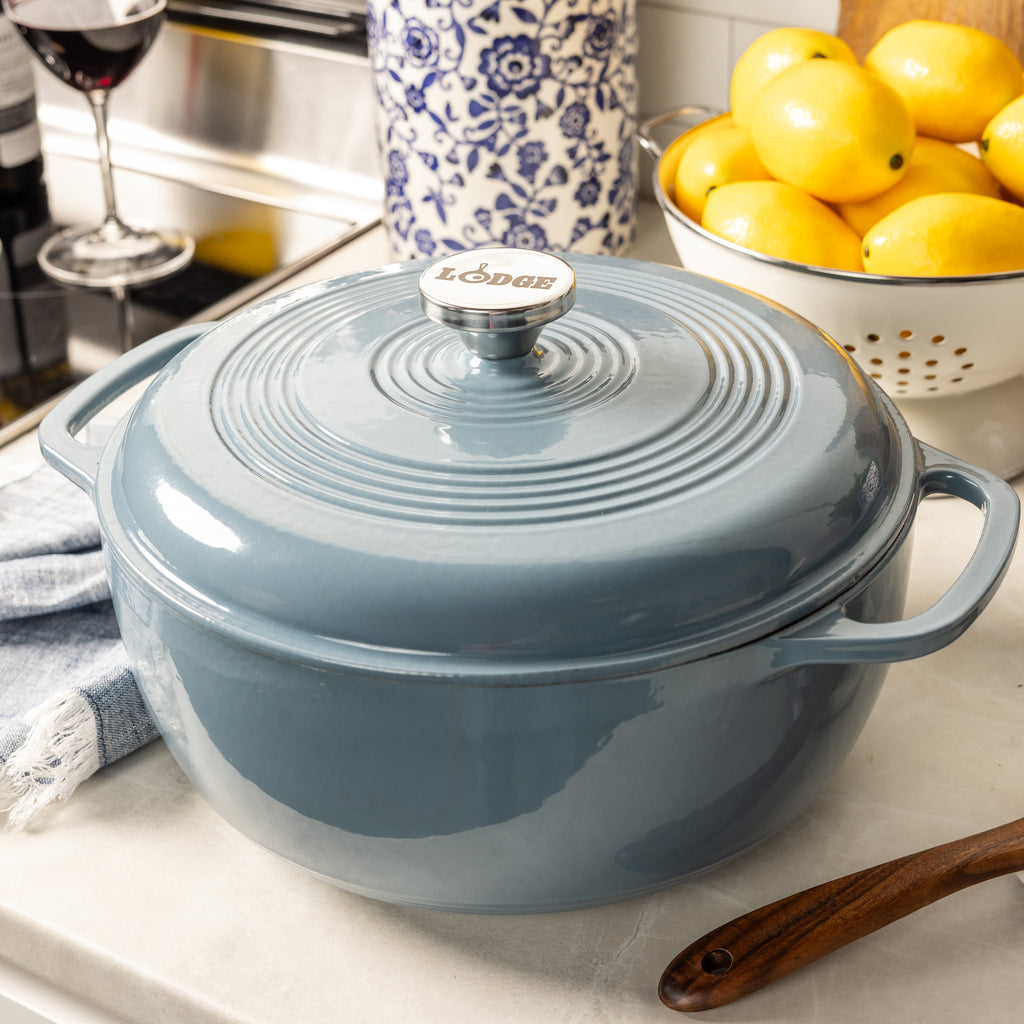 6 Quart Essential Enamel Dutch Oven | Versatile Cast Iron Cooking