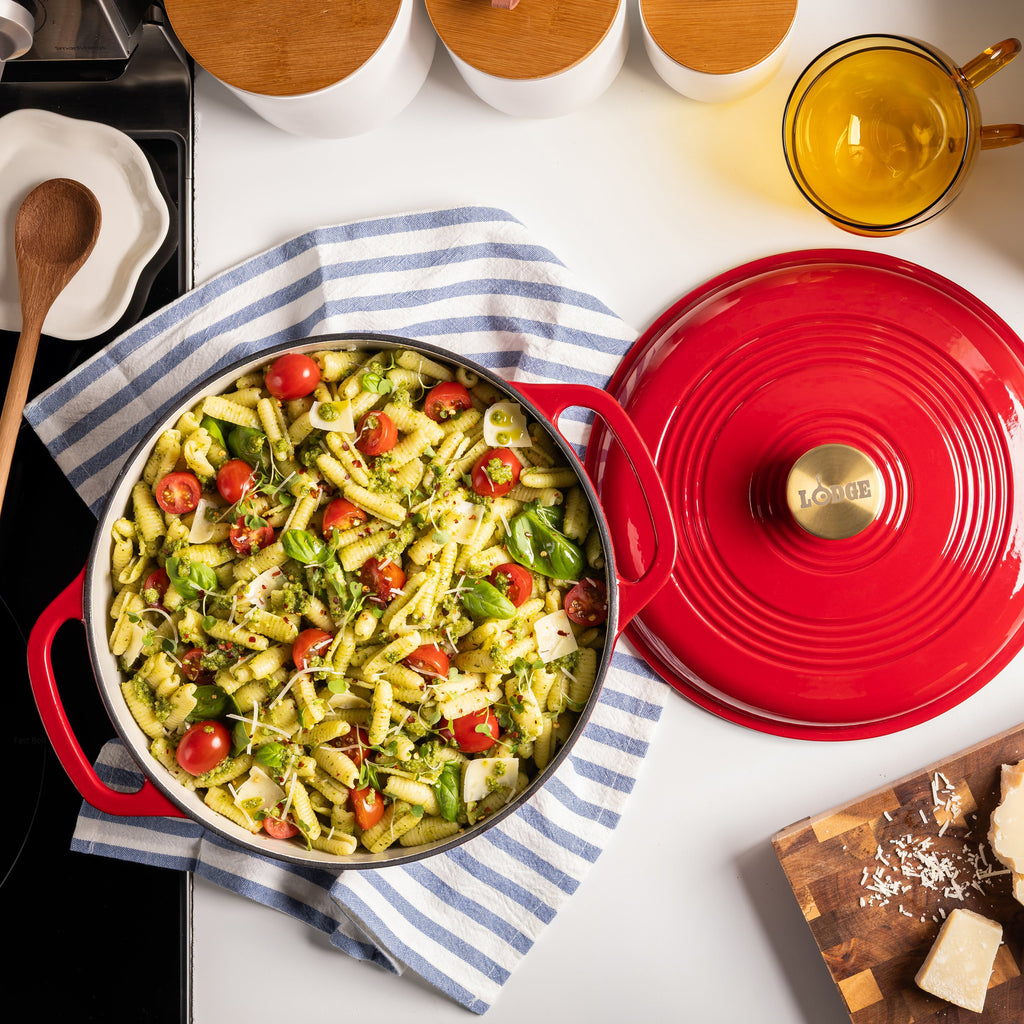 6 Quart Essential Enamel Dutch Oven | Versatile Cast Iron Cooking