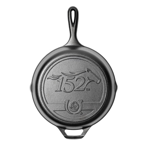 10.25 Inch Seasoned Cast Iron Kentucky Derby Skillet | Everyday Seasoned Cast Iron