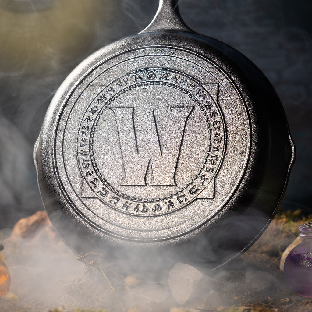 10.25 Inch Seasoned Cast Iron World of Warcraft Skillet | Everyday Seasoned Cast Iron