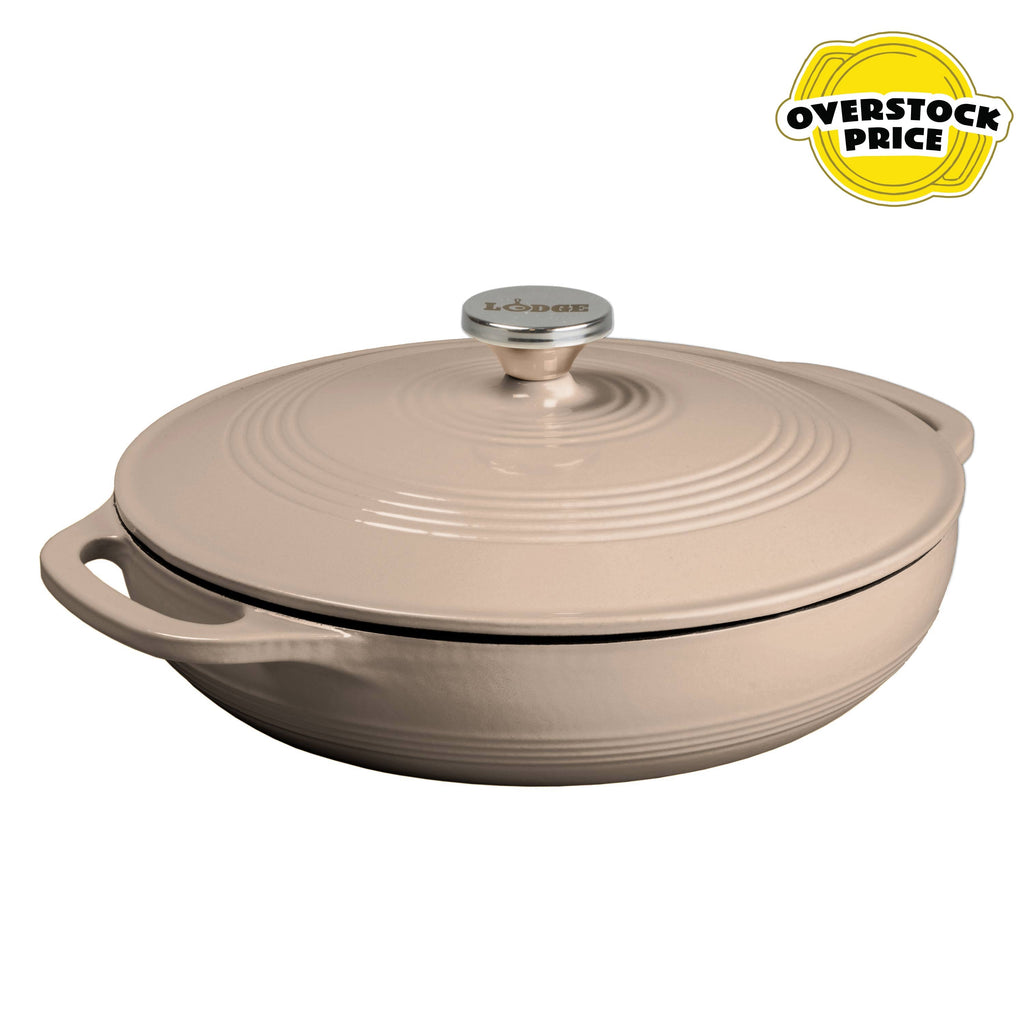 Essential Enamel Braiser | Versatile Cast Iron Cooking