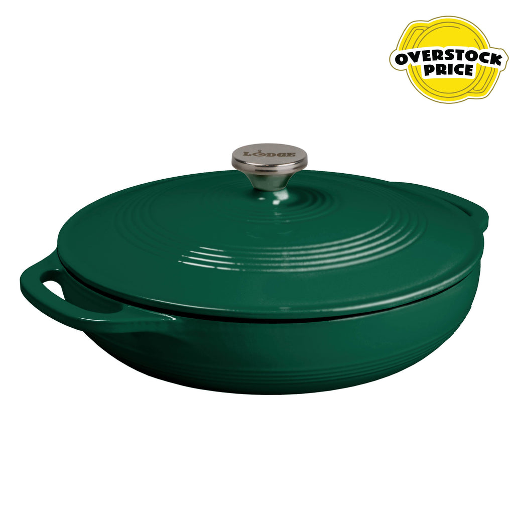 Essential Enamel Braiser | Versatile Cast Iron Cooking