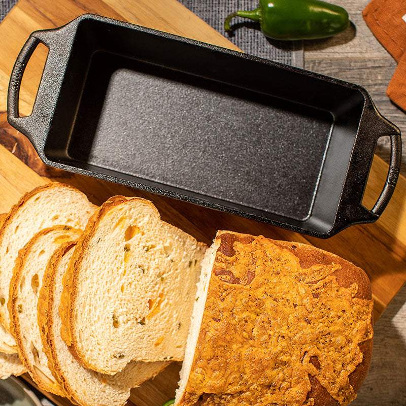 Seasoned Cast Iron Large Loaf Pan | Home Baking Essential