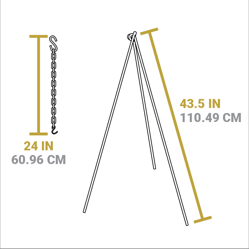 Camp Tripod | Campfire Cooking Gear