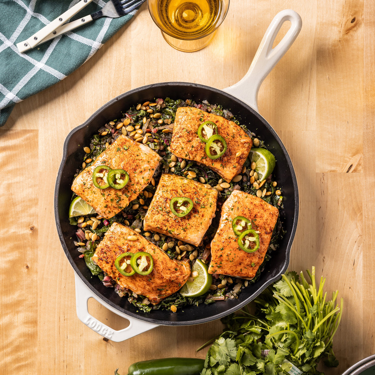 11 Inch Essential Enamel Cast Iron Skillet | Everyday Seasoned Cast Iron