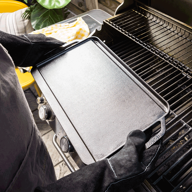 20 x 10.5 Inch Pro-Grid Reversible Grill/Griddle | Stovetop and Grill Cooking