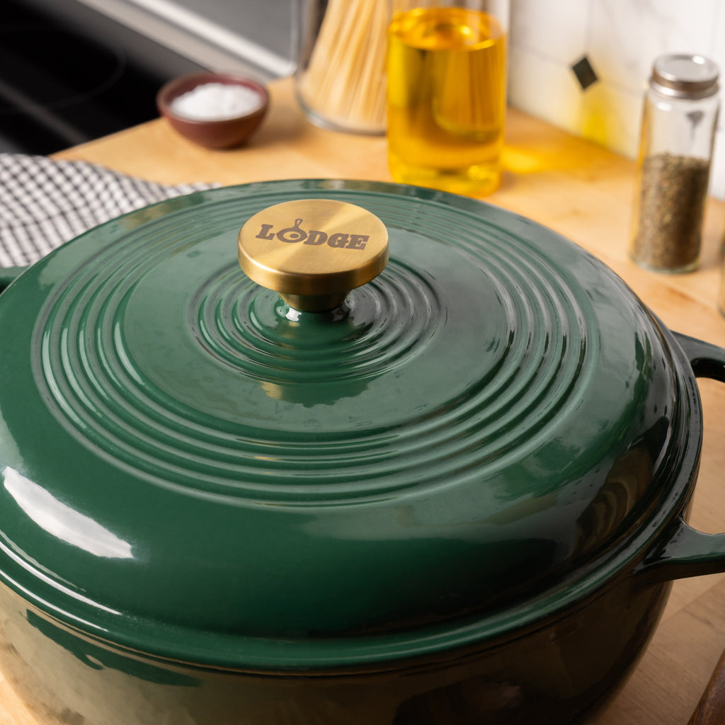 6 Quart Essential Enamel Dutch Oven | Versatile Cast Iron Cooking
