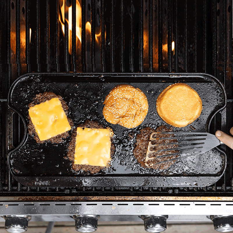 20 x 10.5 Inch Pro-Grid Reversible Grill/Griddle | Stovetop and Grill Cooking