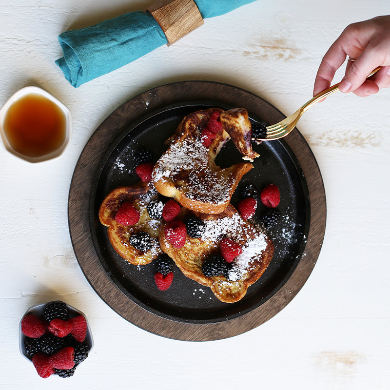 Round Serving Griddle | Stovetop and Grill Cooking