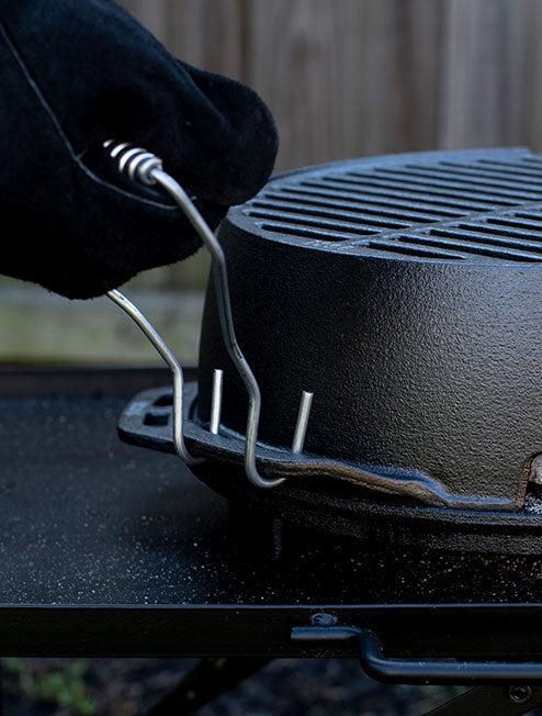 Hook & Carry Steel Handles | Campfire Cooking Gear