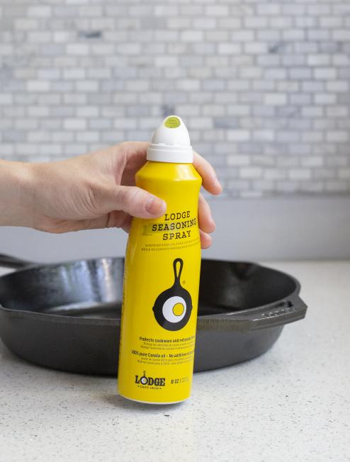 Lodge Seasoning Spray Oil | Outdoor Cooking Essential