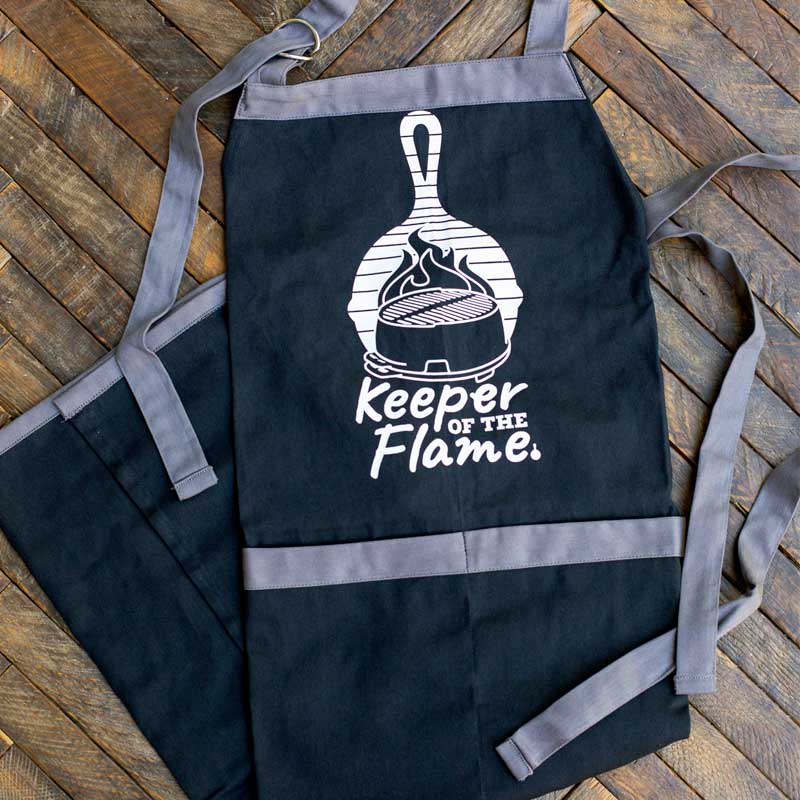 Keeper of the Flame Lodge Apron | Outdoor Cooking Essential
