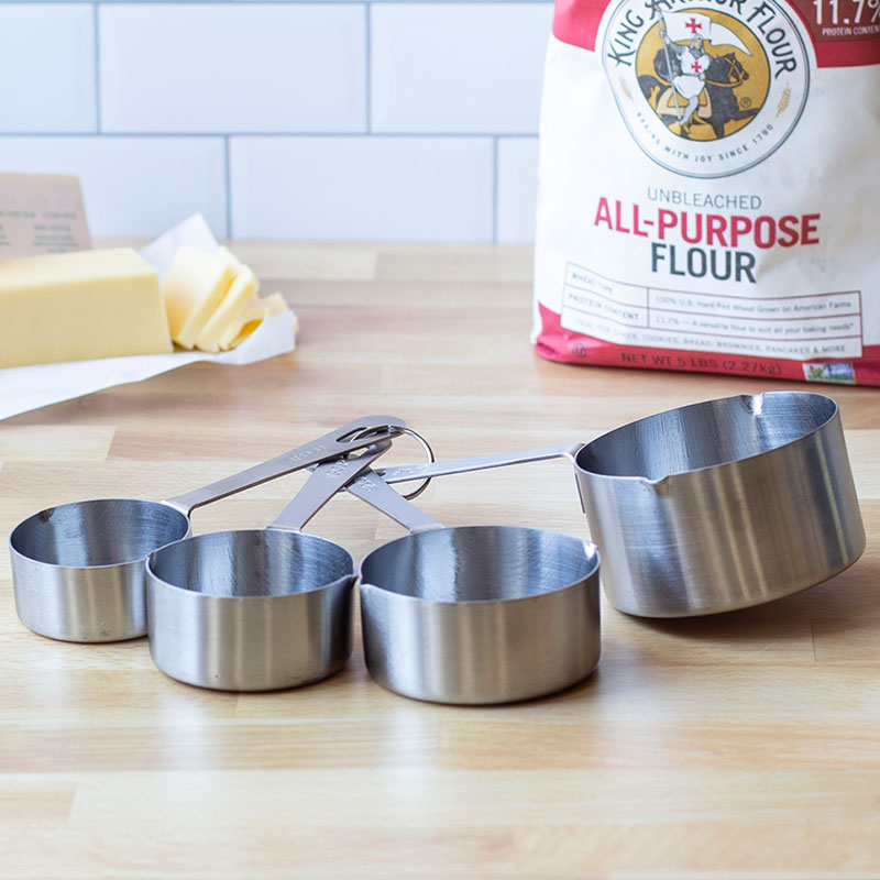 Stainless Steel Measuring Cups | Kitchen Starter Bundle