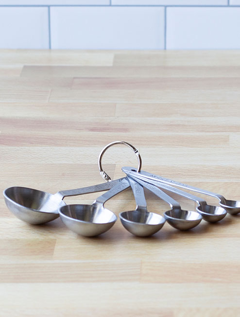 Stainless Steel Measuring Spoons | Kitchen Starter Bundle