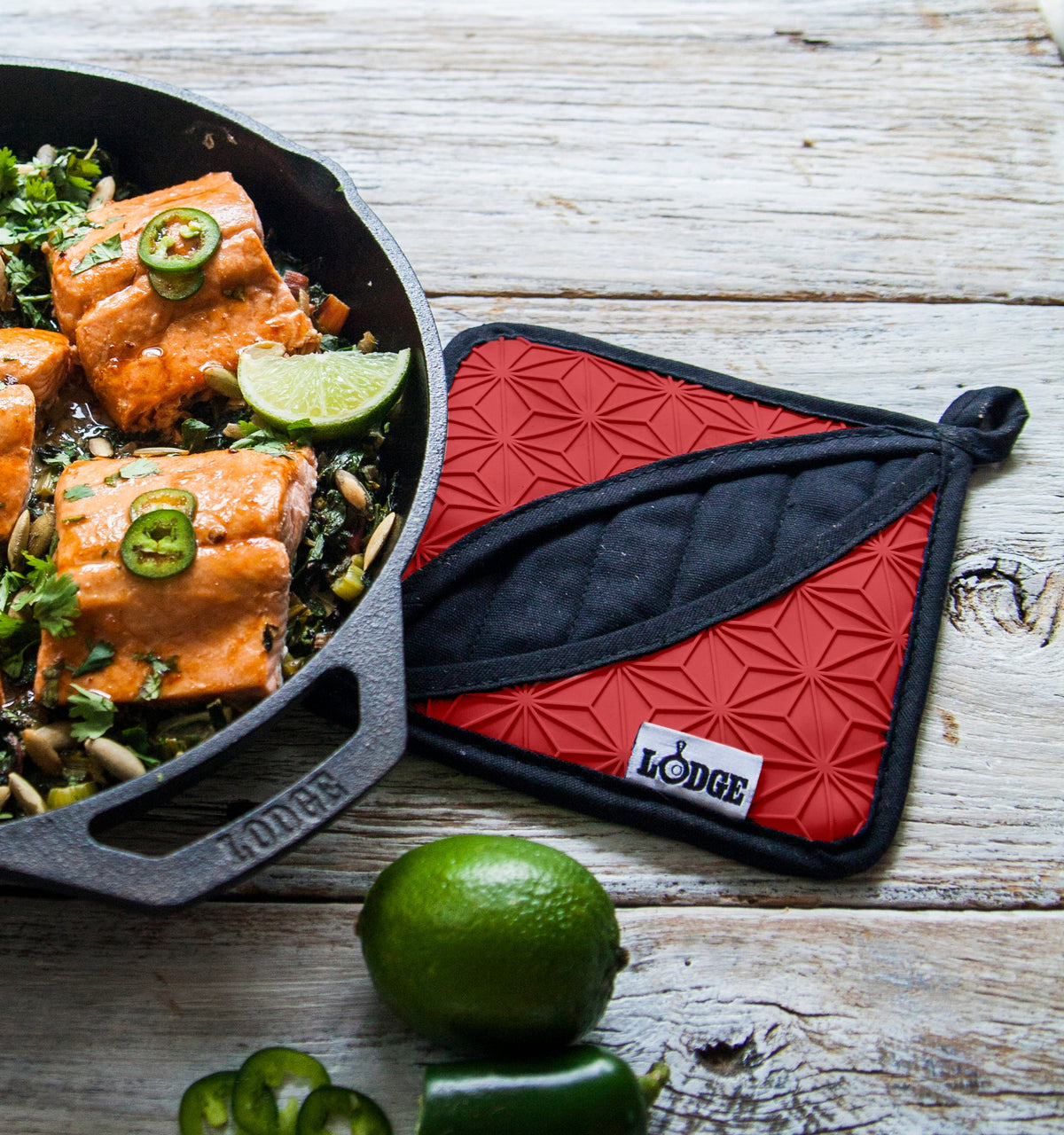 Silicone and Fabric Potholder | Kitchen Starter Bundle
