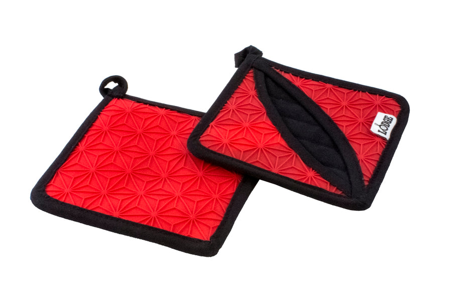 Silicone and Fabric Potholder | Kitchen Starter Bundle
