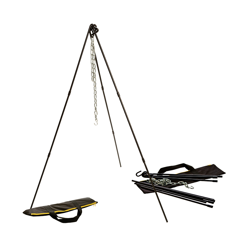 Adjustable Camp Tripod, 2 Pack | Campfire Cooking Gear