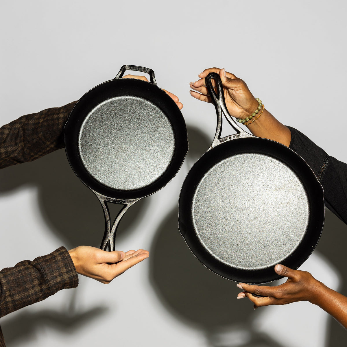 Blacklock Lightweight Cast Iron Skillet Set | Everyday Seasoned Cast Iron