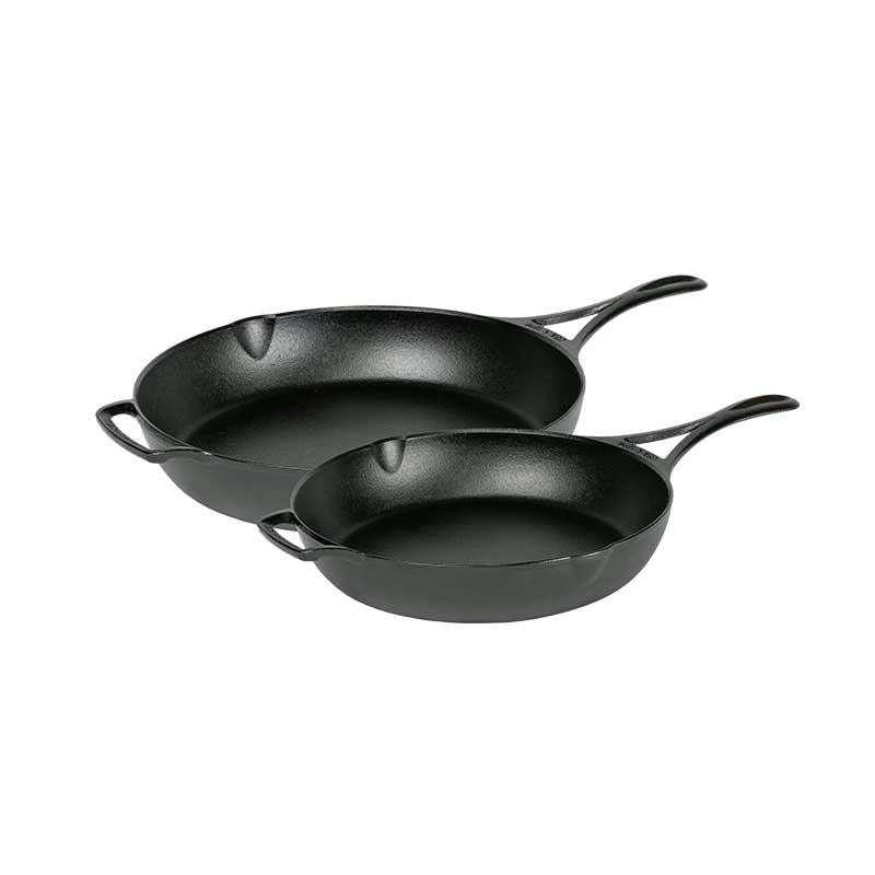 Blacklock Lightweight Cast Iron Skillet Set | Everyday Seasoned Cast Iron