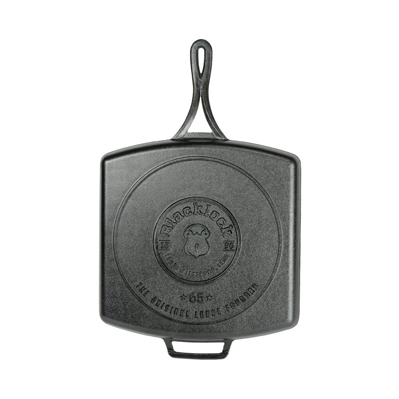 Blacklock 12 Inch Lightweight Cast Iron Grill Pan | Stovetop and Grill Cooking