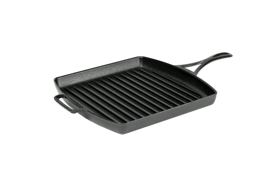 Blacklock 12 Inch Lightweight Cast Iron Grill Pan | Stovetop and Grill Cooking
