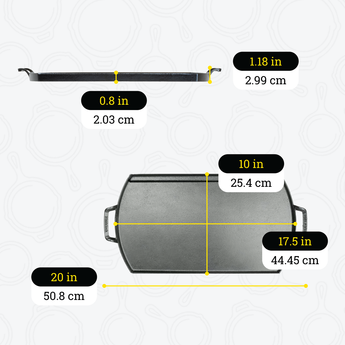 Ultimate Blacklock Set | Stovetop and Grill Cooking
