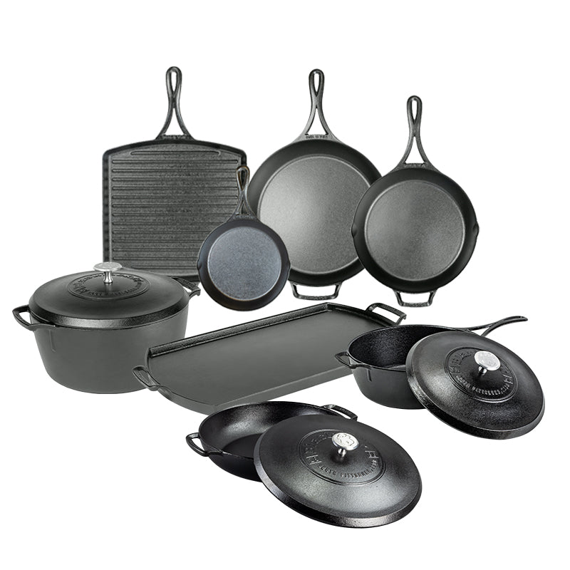 Ultimate Blacklock Set | Stovetop and Grill Cooking