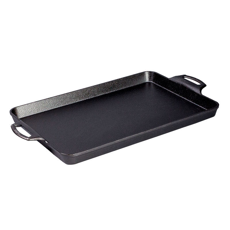15.5 x 10.5 Inch Seasoned Cast Iron Baking Pan | Home Baking Essential