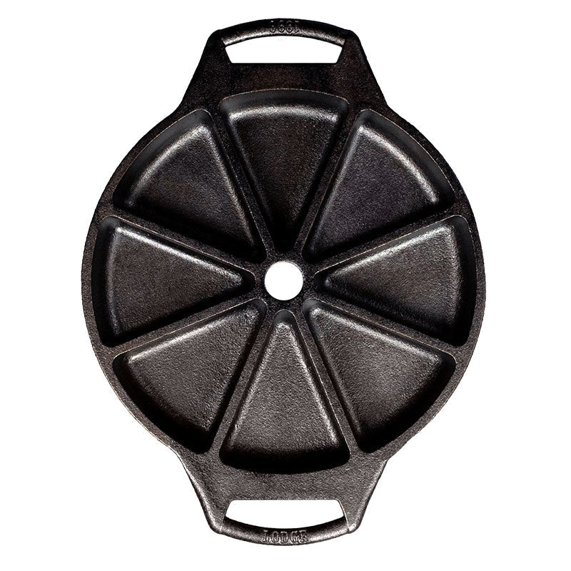 Seasoned Cast Iron Wedge Pan | Kitchen Starter Bundle