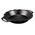 9 Inch Seasoned Cast Iron Pie Pan | Oven-to-Table Baking