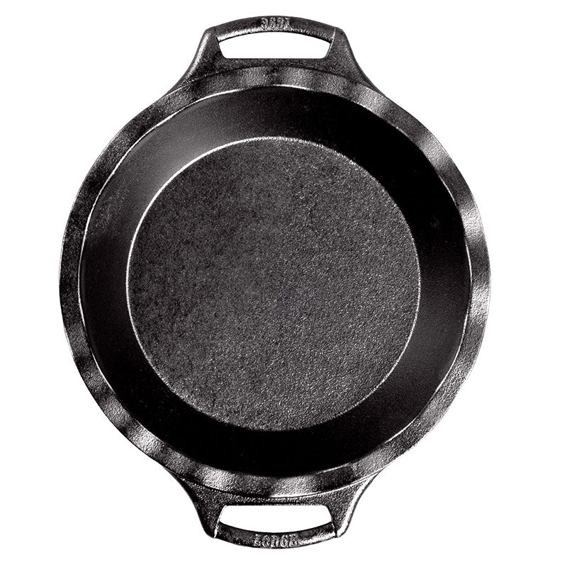 9 Inch Seasoned Cast Iron Pie Pan | Oven-to-Table Baking