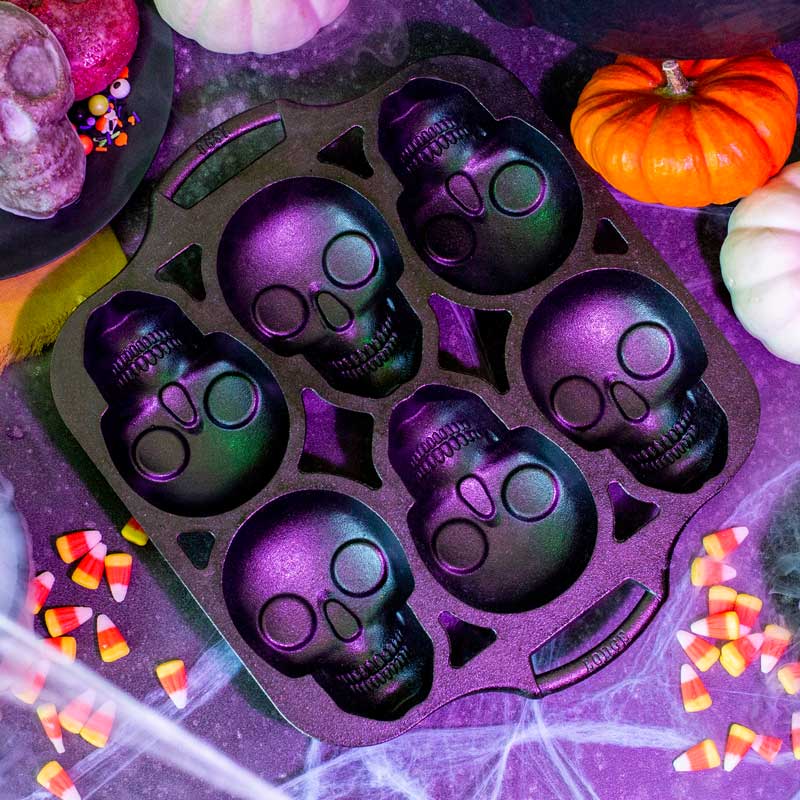 Skull Mini Cake Pan | Kitchen Starter Bundle