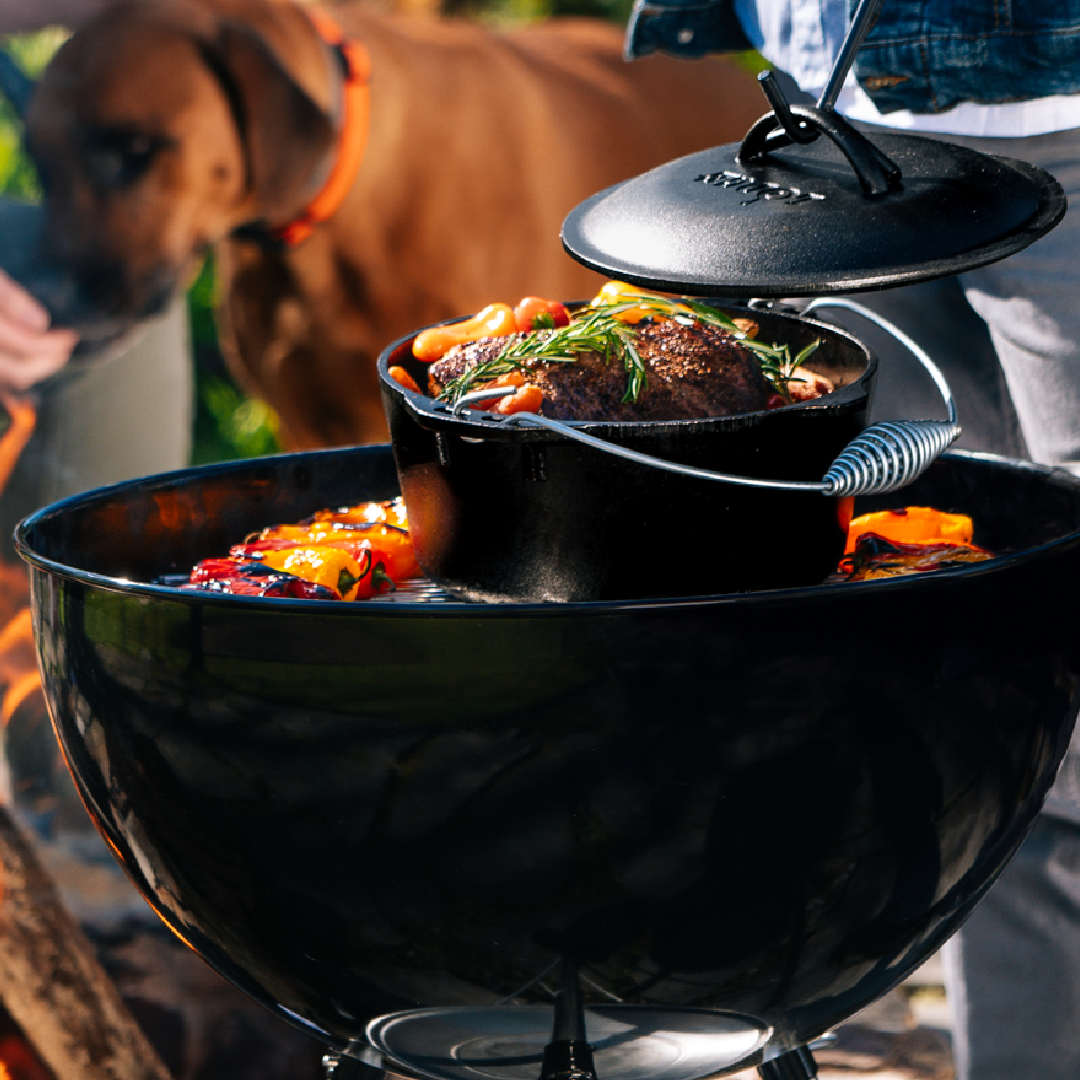 Dutch Oven with Bail Handle | Versatile Cast Iron Cooking