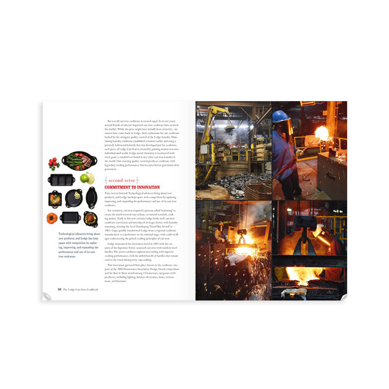 The Lodge Cast Iron Cookbook | Practical Kitchen Accessory
