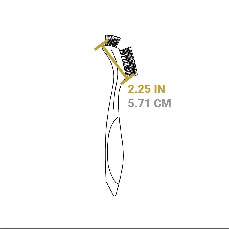 Corner & Groove Brush | Outdoor Cooking Essential