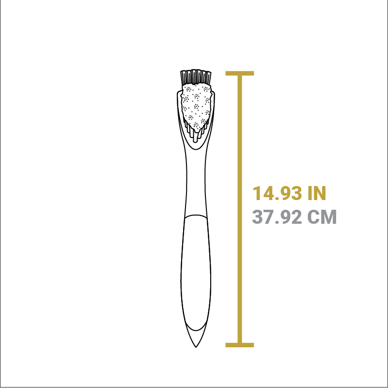 Corner & Groove Brush | Outdoor Cooking Essential
