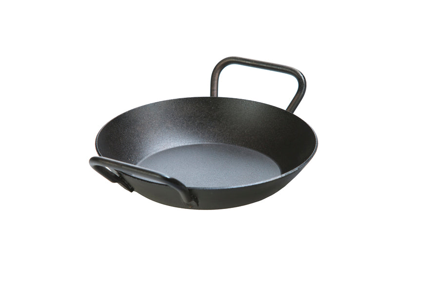 Carbon Steel Dual Handle Pan | Outdoor Cooking Essential