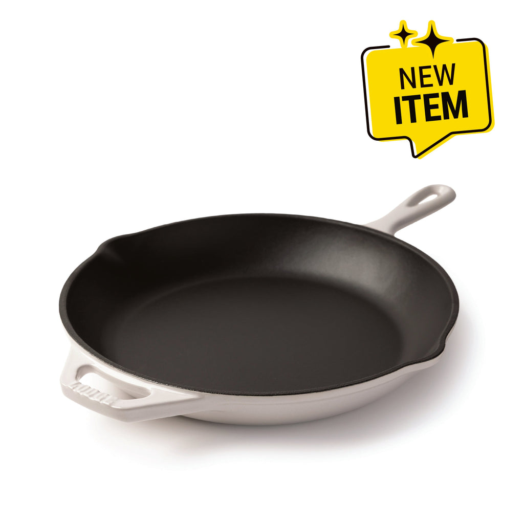11 Inch Essential Enamel Cast Iron Skillet | Everyday Seasoned Cast Iron
