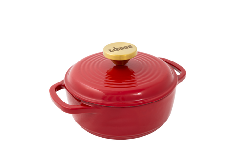 1.5 Quart Essential Enamel Dutch Oven | Versatile Cast Iron Cooking