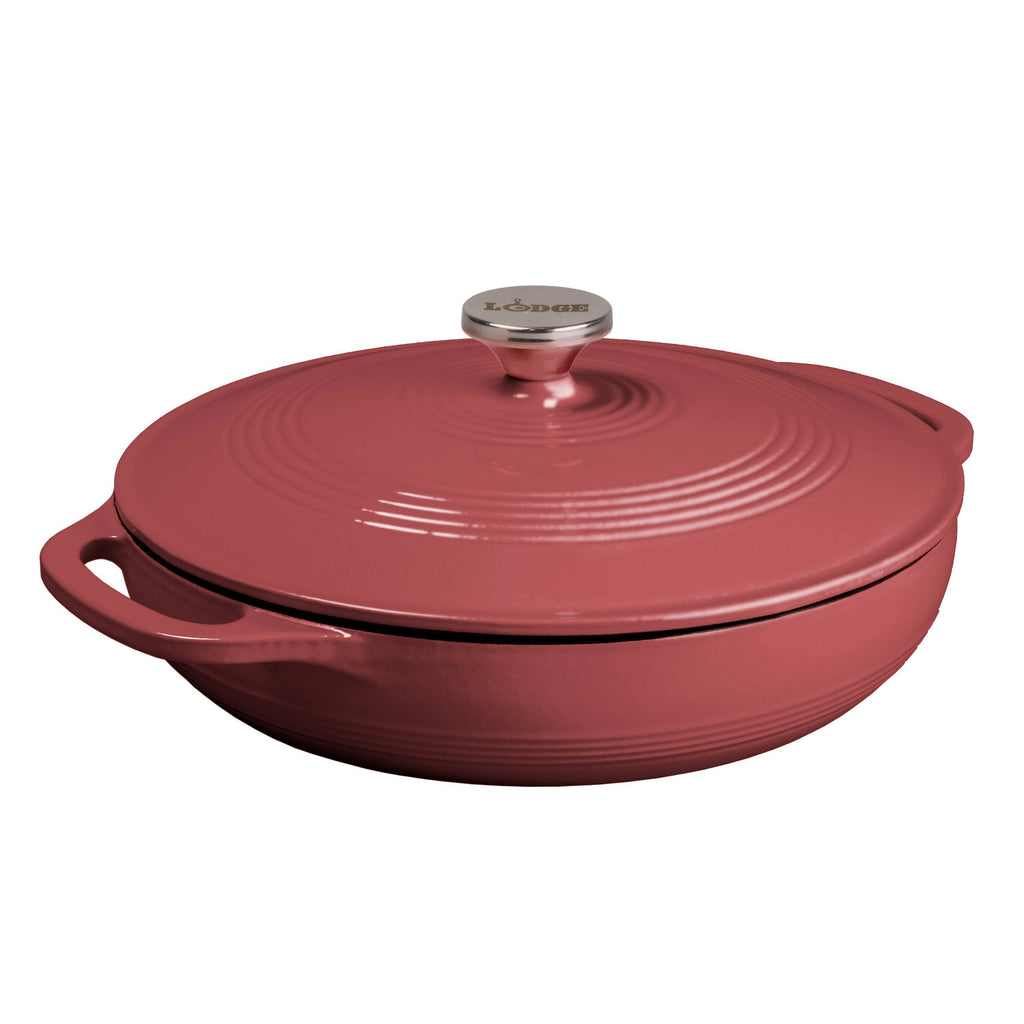 Essential Enamel Braiser | Versatile Cast Iron Cooking
